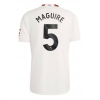 Pánský Fotbalový dres Manchester United Harry Maguire #5 2023-24 Třetí Krátký Rukáv